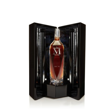 View full screen - View 1 of Lot 9. Macallan M Decanter 2014 Release 44.5 abv NV (1 BT75).
