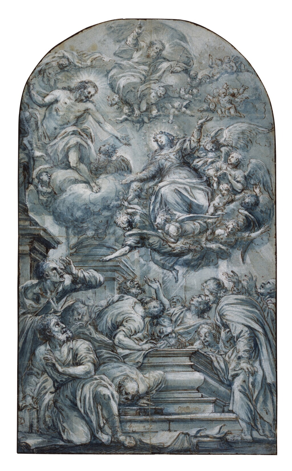 View full screen - View 1 of Lot 17. The Assumption of the Virgin.