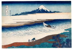 KATSUSHIKA HOKUSAI (1760-1849) TAMA RIVER IN MUSASHI PROVINCE (BUSHU TAMAGAWA) | EDO PERIOD, 19TH CENTURY