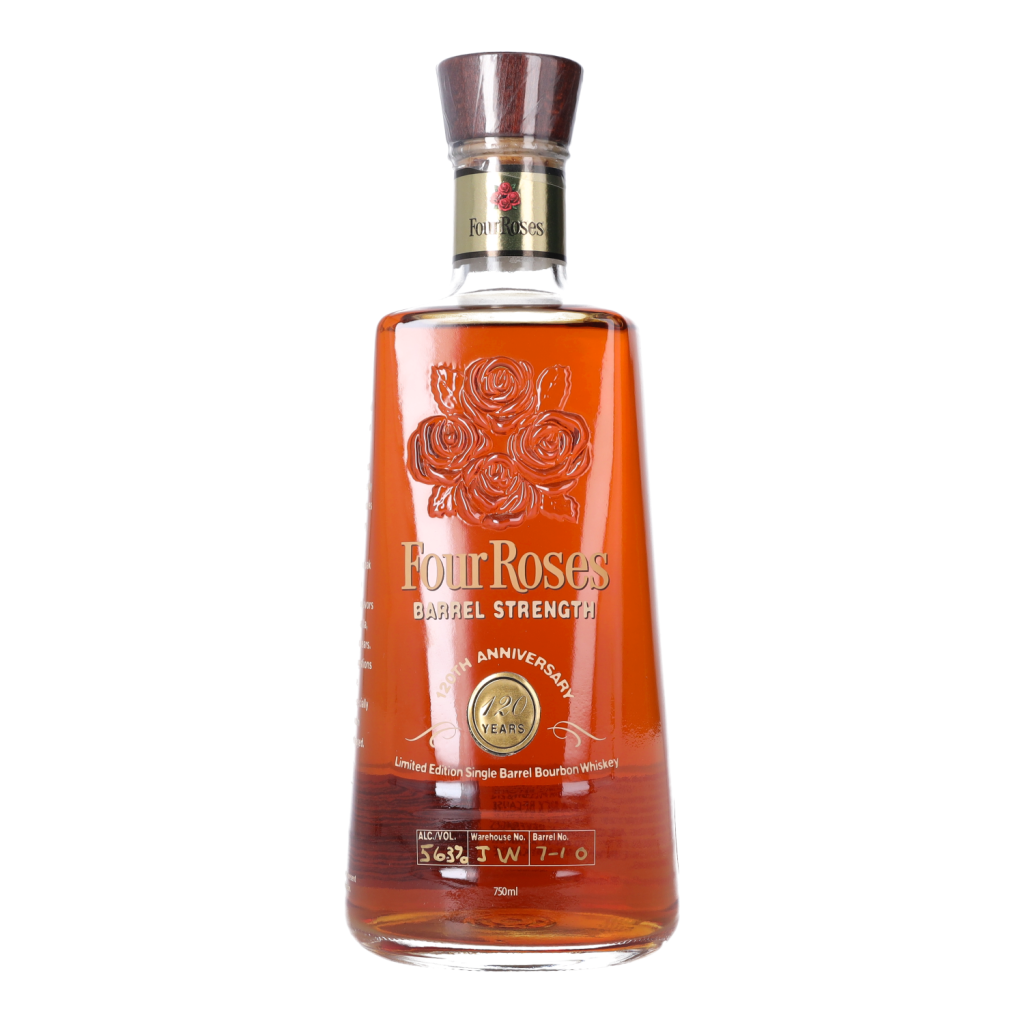 View full screen - View 1 of Lot 323. Four Roses 120th Anniversary Single Barrel 12 Year Old 56.3 abv NV (1 BT75).