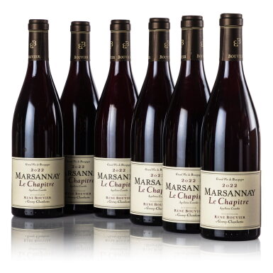 View full screen - View 1 of Lot 11. Wine & Experience | René Bouvier, Marsannay Le Chapitre 2022 (6 BT).