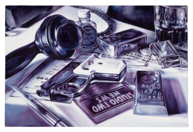 View full screen - View 1 of Lot 33. Black and White Still.