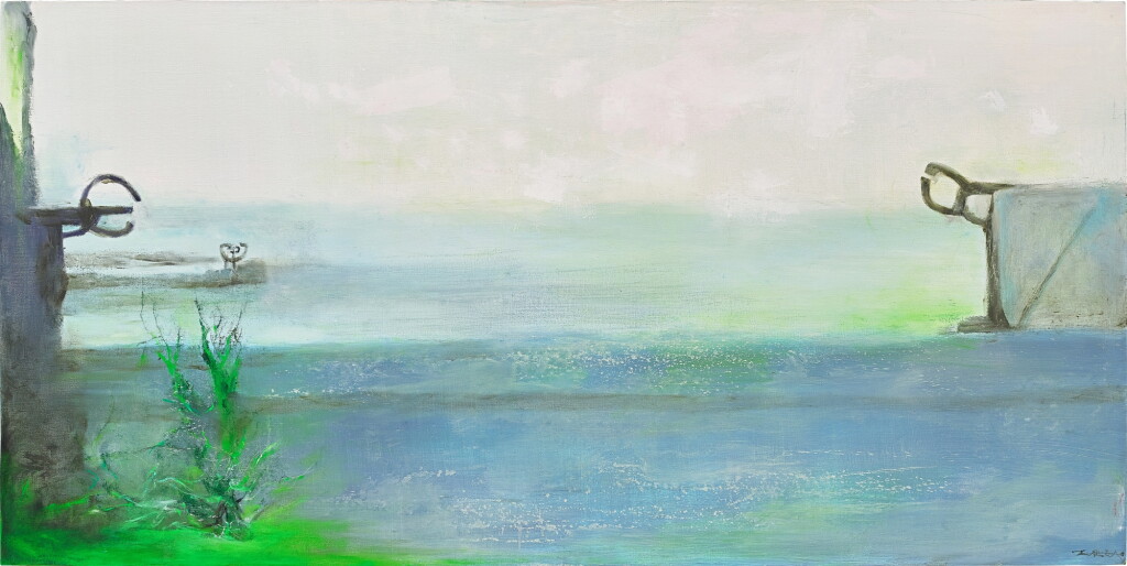 View full screen - View 1 of Lot 1546. Zao Wou-K 趙無極 | Hommage à Chillida 向奇伊達致敬.
