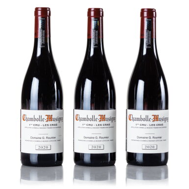 View full screen - View 1 of Lot 218. Chambolle Musigny, Les Cras 2020 Domaine Georges Roumier (3 BT).