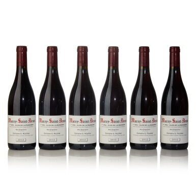 View full screen - View 1 of Lot 37. Morey St. Denis, Clos de la Bussière 2012 Domaine Georges Roumier (6 BT).