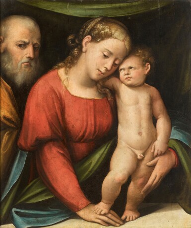 View full screen - View 1 of Lot 107. The Holy Family.