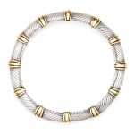 COLLIER ARGENT ET OR, O.J. PERRIN | SILVER AND GOLD NECKLACE, O.J. PERRIN