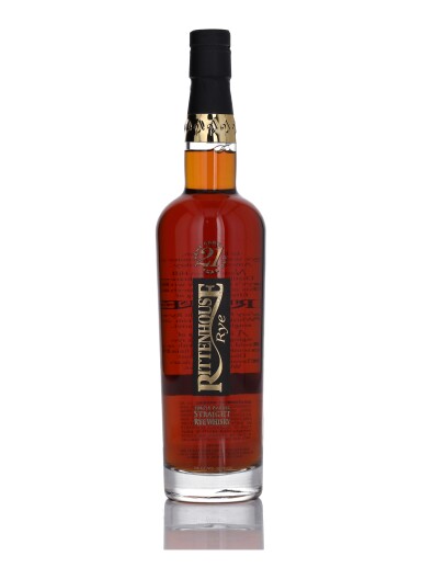View full screen - View 1 of Lot 617. Rittenhouse Single Barrel Rye 21 Year Old 100 proof NV (1 BT 75cl).