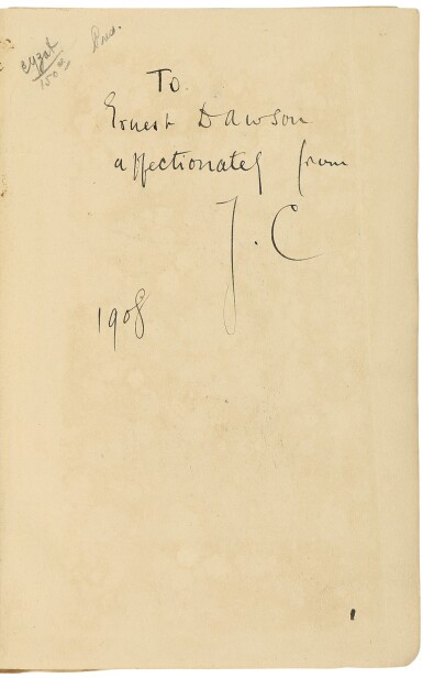 View full screen - View 1 of Lot 116. CONRAD, JOSEPH | A Set of Six. London: Methuen & Co., 1908.