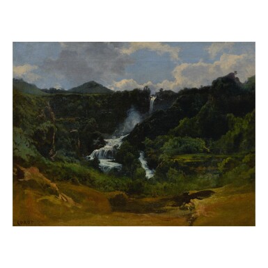 View full screen - View 1 of Lot 43. La Cascade de Terni.