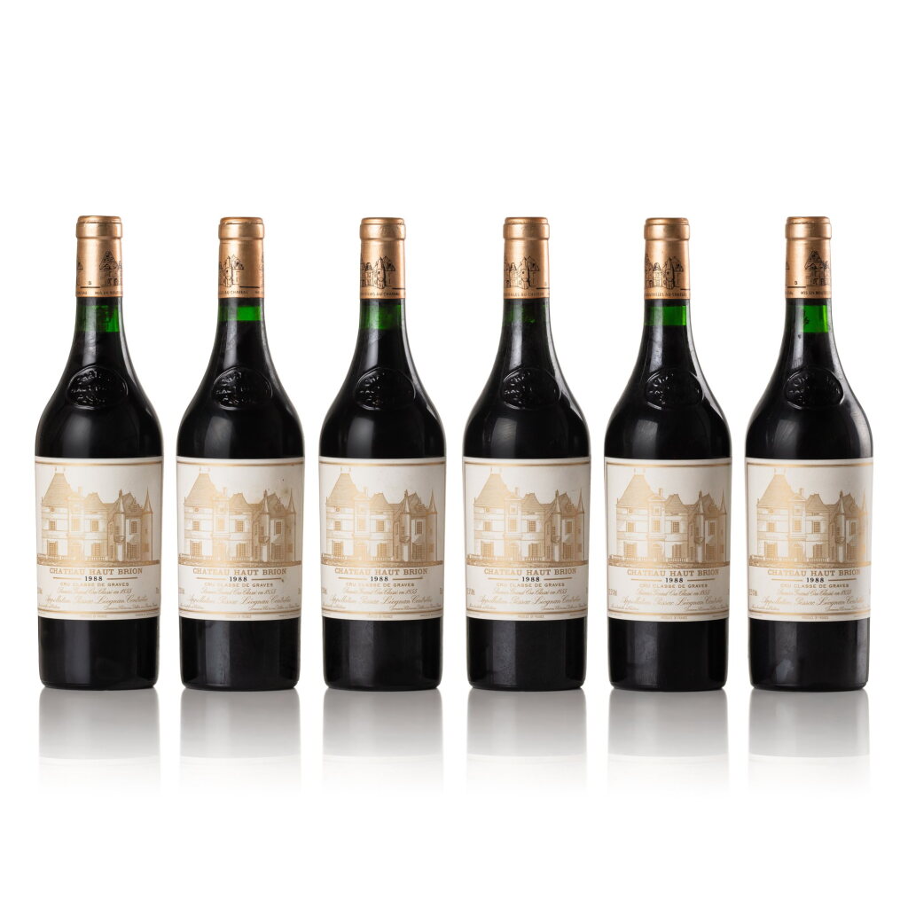 View full screen - View 1 of Lot 75. Château Haut Brion 1988 (12 BT).