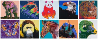 View full screen - View 1 of Lot 120. Endangered Species.