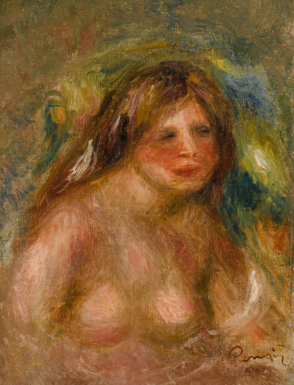 View full screen - View 1 of Lot 163. Esquisse de femme.