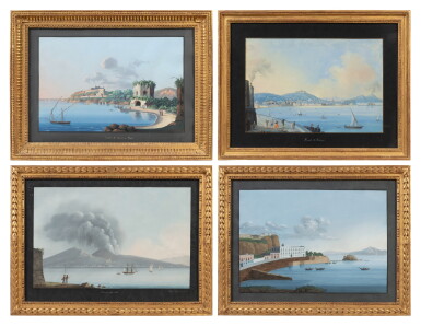 View full screen - View 1 of Lot 650. The 1817 Eruption of Vesuvius.
