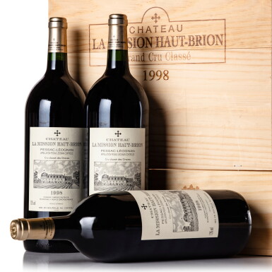 View full screen - View 1 of Lot 92. Château La Mission Haut-Brion 1998 (6 MAG).