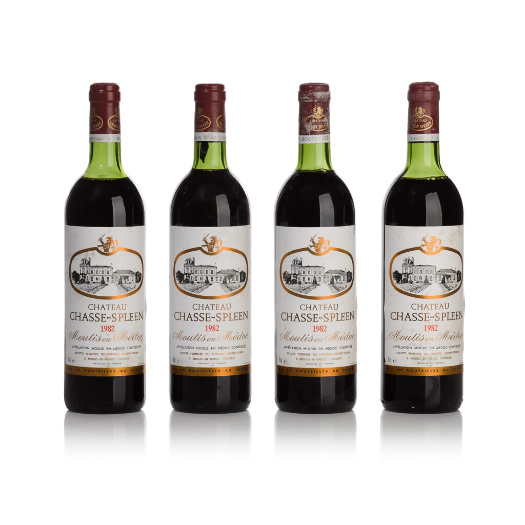View full screen - View 1 of Lot 140. Château Chasse Spleen 1982 (12 BT).