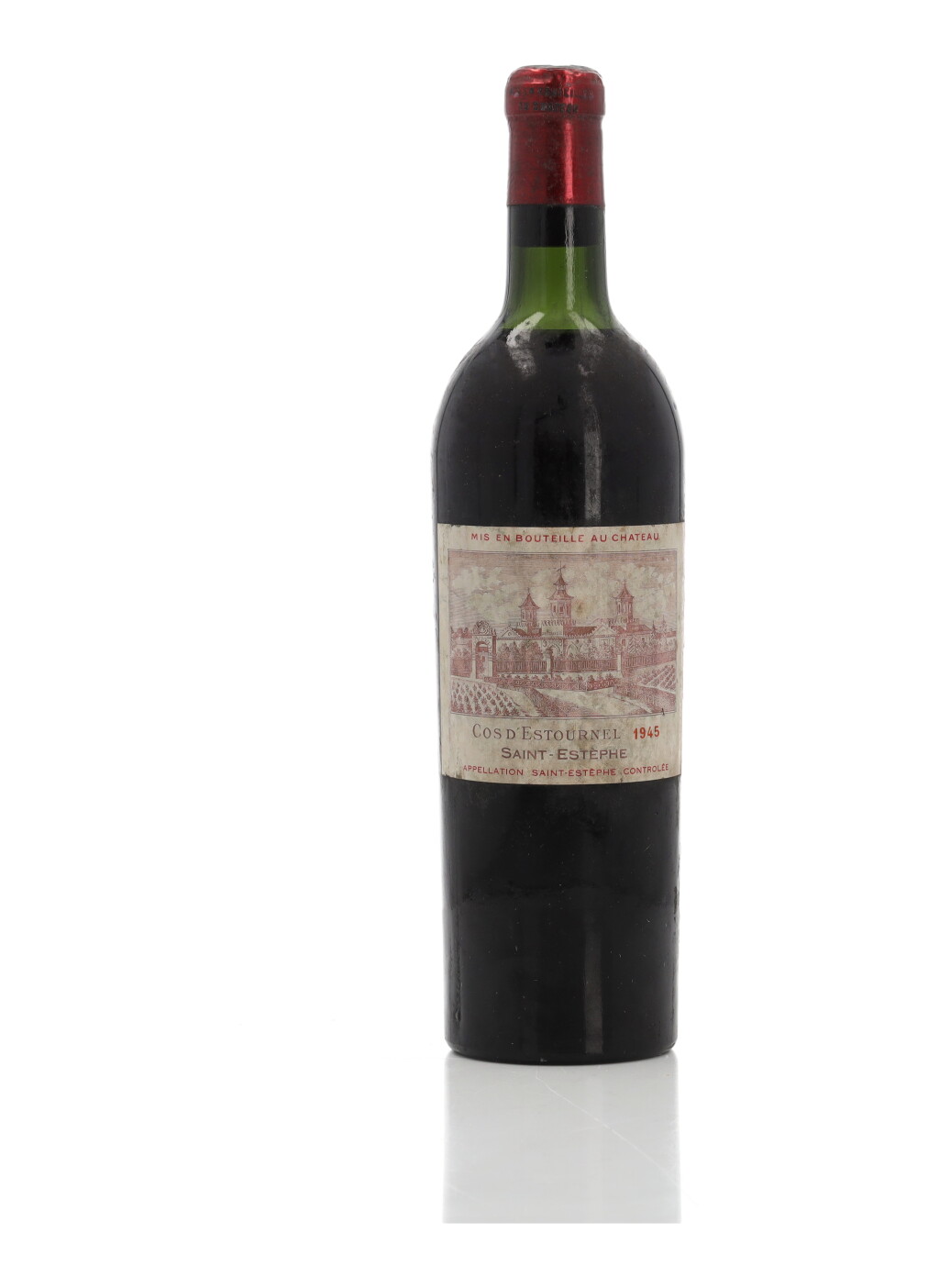 View full screen - View 1 of Lot 39. Château Cos d'Estournel 1945 (1 BT).