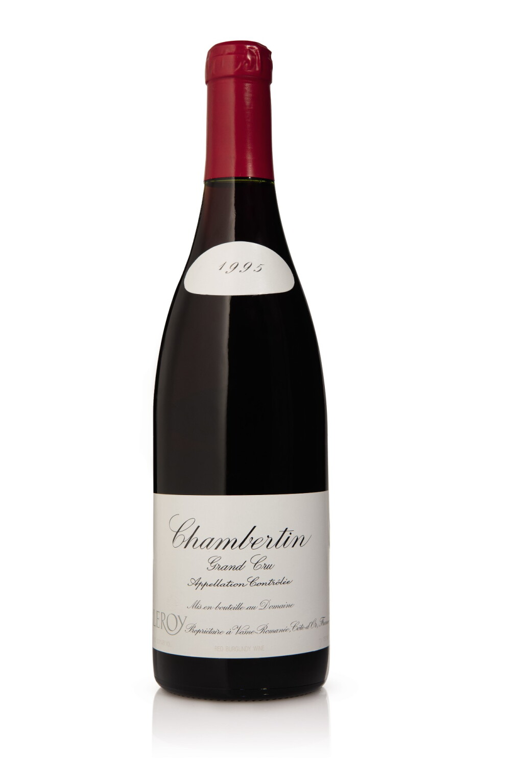 View full screen - View 1 of Lot 52. Chambertin 1995 Domaine Leroy (5 BT).