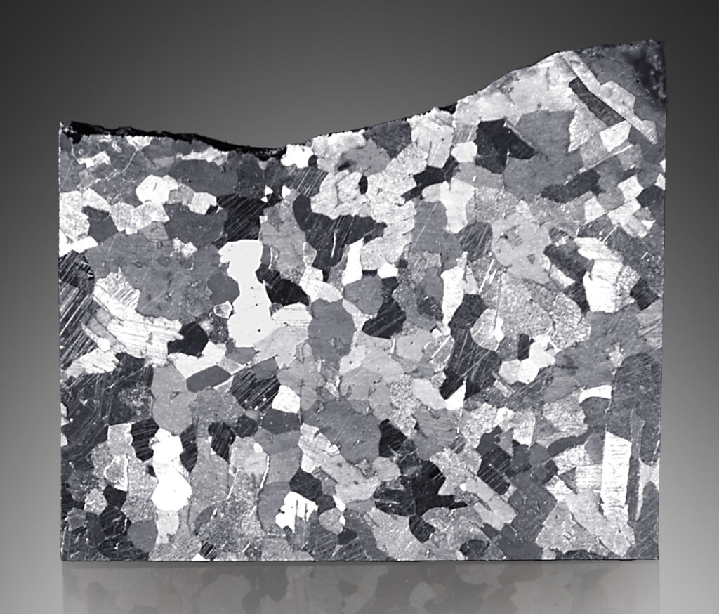 View full screen - View 1 of Lot 101. Willamette Meteorite | Partial Slice Of The Crown Jewel Of Meteorites.