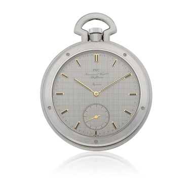View full screen - View 1 of Lot 127. IWC | INGENIEUR, REF 5215 STAINLESS STEEL WATCH CIRCA 1990.