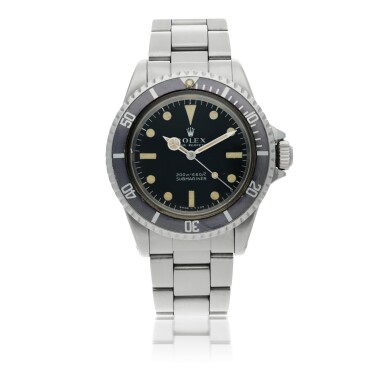 View full screen - View 1 of Lot 143. ROLEX | SUBMARINER, REF 5513 STAINLESS STEEL WRISTWATCH WITH DATE CIRCA 1969.
