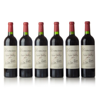 View full screen - View 1 of Lot 469. Dominus 2010 (6 BT).