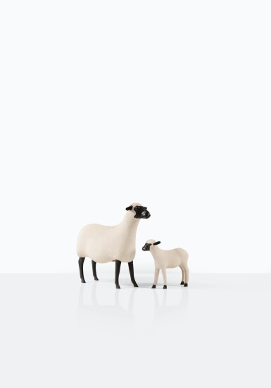 View full screen - View 1 of Lot 127. FRANÇOIS-XAVIER LALANNE | TROUPEAU, SÉRIE DES NOUVEAUX MOUTONS.