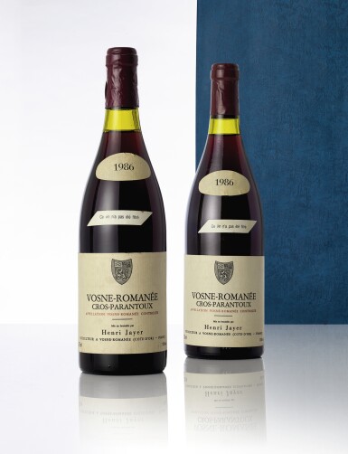 View full screen - View 1 of Lot 5087. Vosne Romanée, Cros Parantoux 1986 Henri Jayer (1 BT).