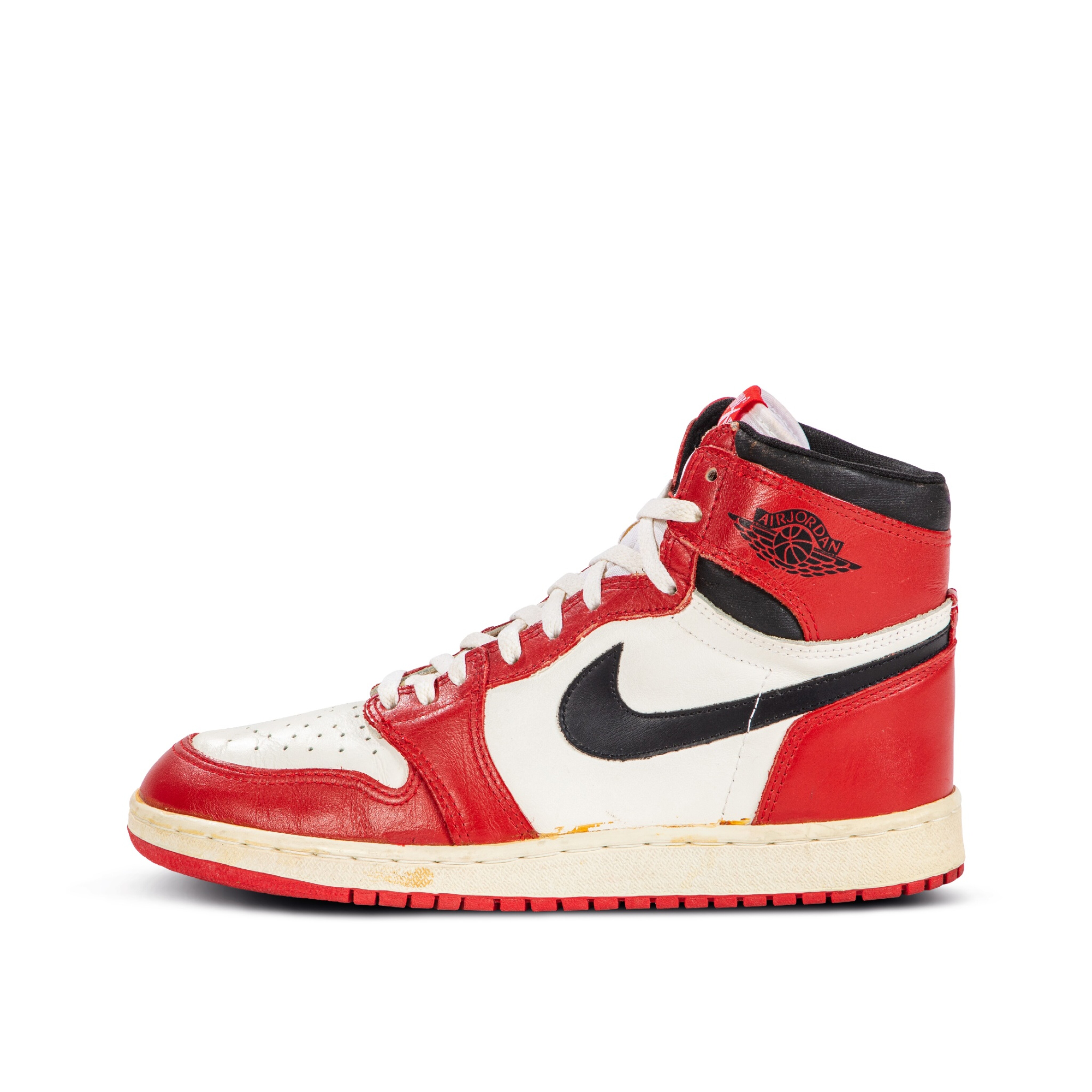 Nike Air Jordan 1 High 'Chicago' 1985 US 8.5 Important Sneakers and