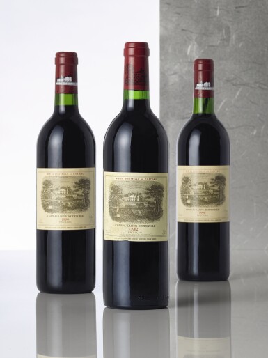 View full screen - View 1 of Lot 3008. Château Lafite 1990 (4 BT).