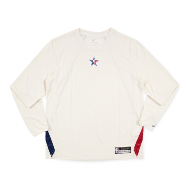 View full screen - View 1 of Lot 62. Tyrese Haliburton Game Worn ‘NBA All-Star Game’ Shooting Shirt .