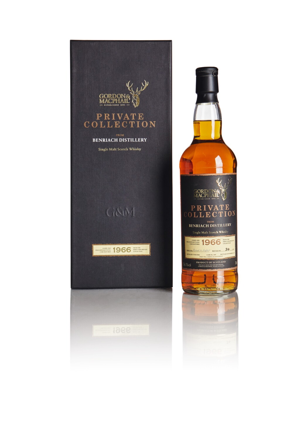 全萤幕检视 - 查看208BENRIACH GORDON & MACPHAIL PRIVATE COLLECTION 44 YEAR OLD 56.1 ABV 1966 的1