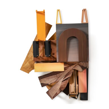 View full screen - View 1 of Lot 62. NAHUM TEVET | ORANGE STILL LIFE WITH MAGNET AND NO.