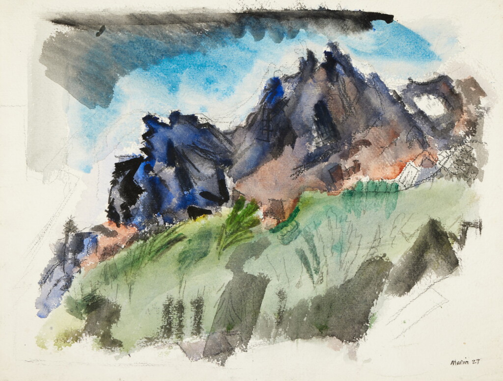 View full screen - View 1 of Lot 546. White Mountain Country, Summer No. 30, Dixville Notch No. 2.