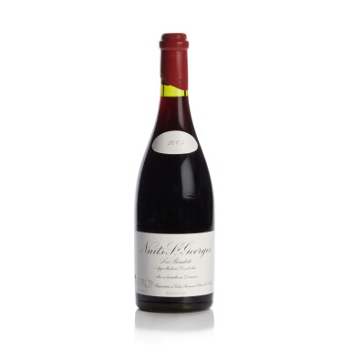 View full screen - View 1 of Lot 33. Nuits St. Georges, Aux Boudots 2005 Domaine Leroy (1 BT).