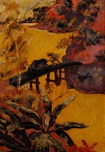 Dinh Minh (1923-2004), Under the storm | Dinh Minh (1923-2004), 暴風雨下