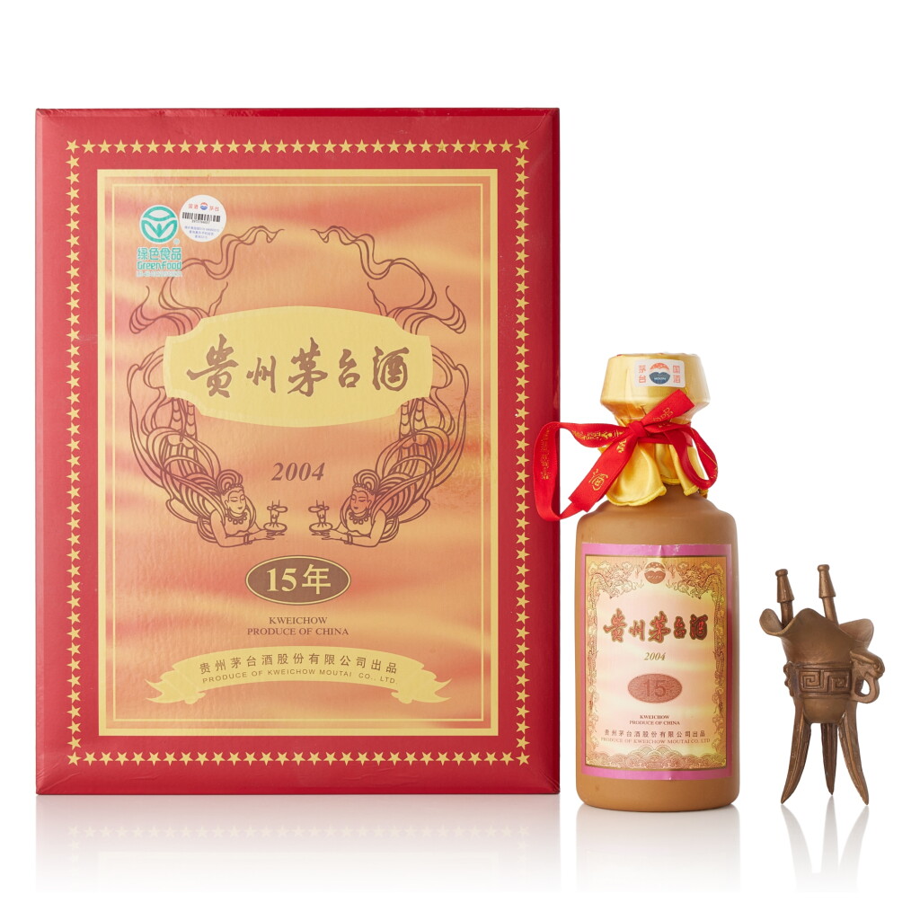 View full screen - View 1 of Lot 8321. 2004年產15年貴州茅台酒 Kweichow Moutai Aged 15 Years 2004 (1 BT50).