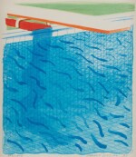 Pool Made with Paper and Blue Ink for Book (Museum of Contemporary Art, Tokyo 234)