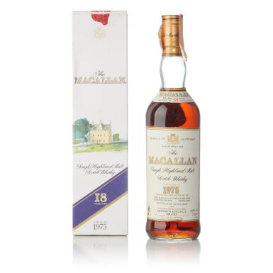 View full screen - View 1 of Lot 23. The Macallan 18 Year Old Sherry Oak 43.0 abv 1975 (1 Bottle 75cl).