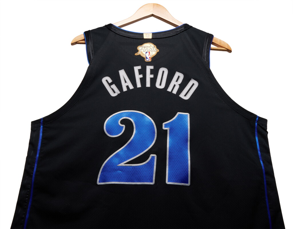 View full screen - View 1 of Lot 28. Daniel Gafford ‘NBA Finals Debut’ Dallas Mavericks 2024 NBA Finals Game Worn City Edition Jersey | Game 1 .