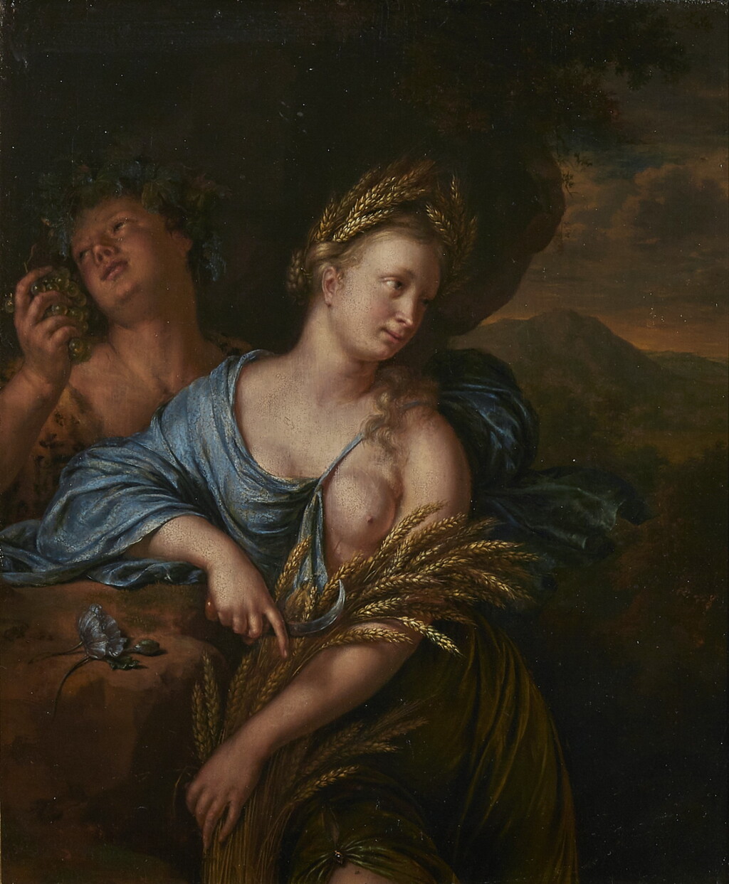 View full screen - View 1 of Lot 271. WILLEM VAN MIERIS | CERES AND BACCHUS.