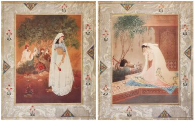 View full screen - View 1 of Lot 68. The Desert in Bloom; A Serenade.