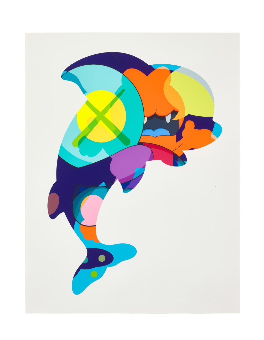 View full screen - View 1 of Lot 9506. KAWS | PIRANHAS WHEN YOU’RE SLEEPING 睡夢中的食人魚.