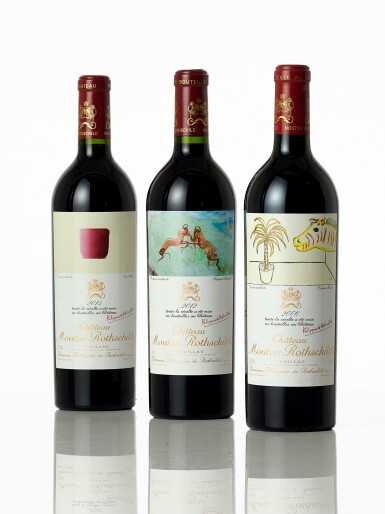 View full screen - View 1 of Lot 4033. Château Mouton Rothschild 2006 (6 BT).