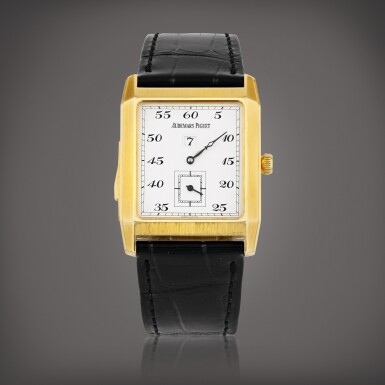 View full screen - View 1 of Lot 116. Reference BA 25723/002 Montre bracelet en or jaune avec répétition minutes et heures sautantes | Yellow gold minute repeater wristwatch with jumping hours Vers 1993 | Circa 1993.