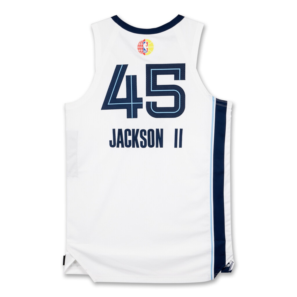 View full screen - View 1 of Lot 25. GG Jackson ‘Berlin Game’ Memphis Grizzlies 2025-2026 Game Worn Association Edition Jersey.