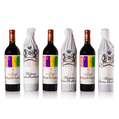 View full screen - View 1 of Lot 41. Château Mouton Rothschild 2001 (12 BT).