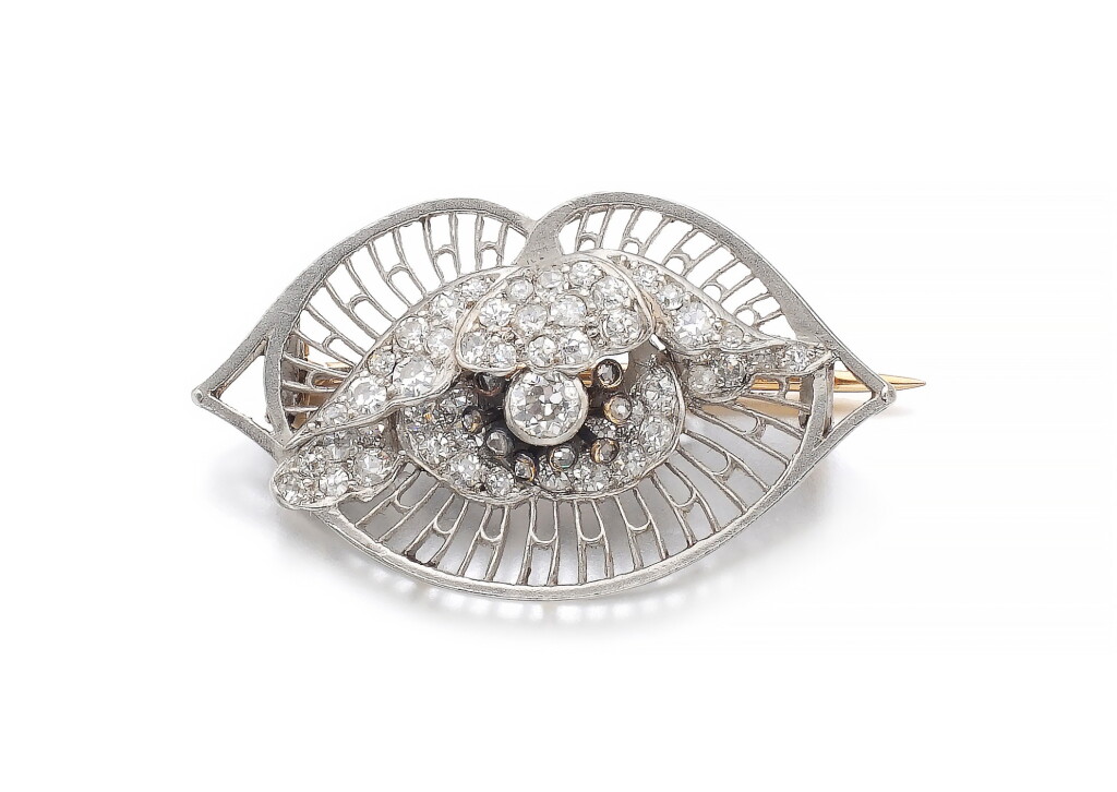 View full screen - View 1 of Lot 23. DIAMOND BROOCH | BOUCHERON.