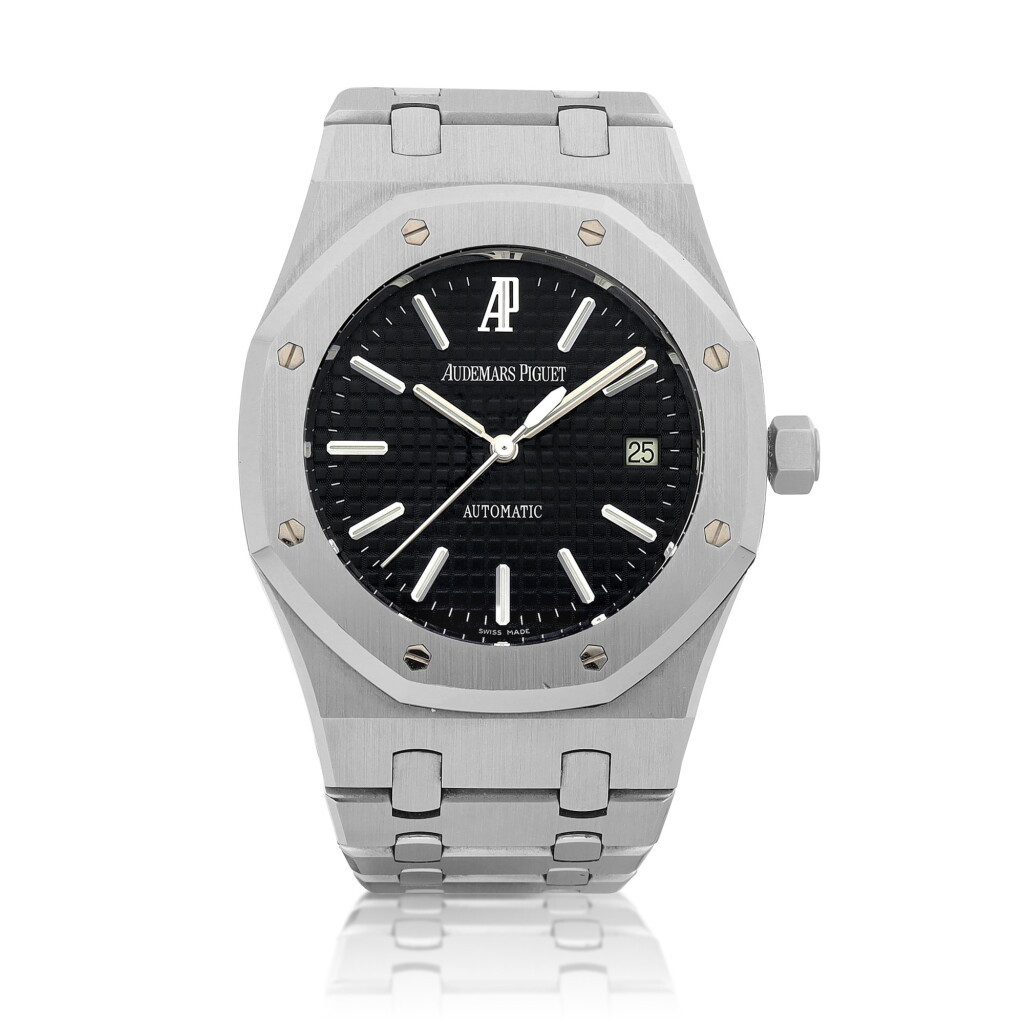 View full screen - View 1 of Lot 2210. Royal Oak, Reference 15300ST | A stainless steel bracelet watch with date, Circa 2012 | 愛彼 | 皇家橡樹系列 型號15300ST| 精鋼鏈帶腕錶,備日期顯示,約2012年製.