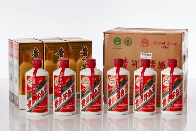 View full screen - View 1 of Lot 1106. 2015年產"飛天牌"貴州茅台酒 (原箱)Kweichow Flying Fairy Moutai 2015 (6 HFLT).